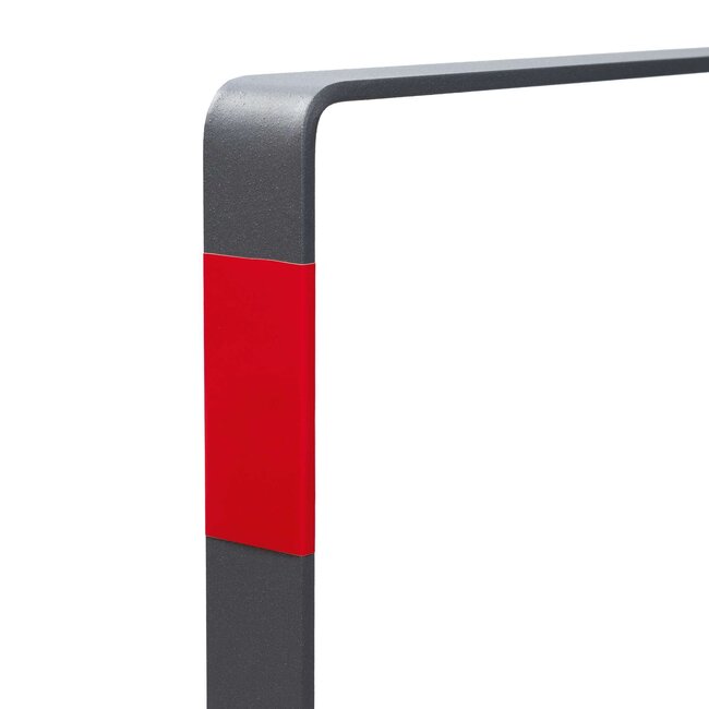 CITY GILA aanleunbeugel – DB703 poedercoating, schroefmontage, met reflecterende strepen