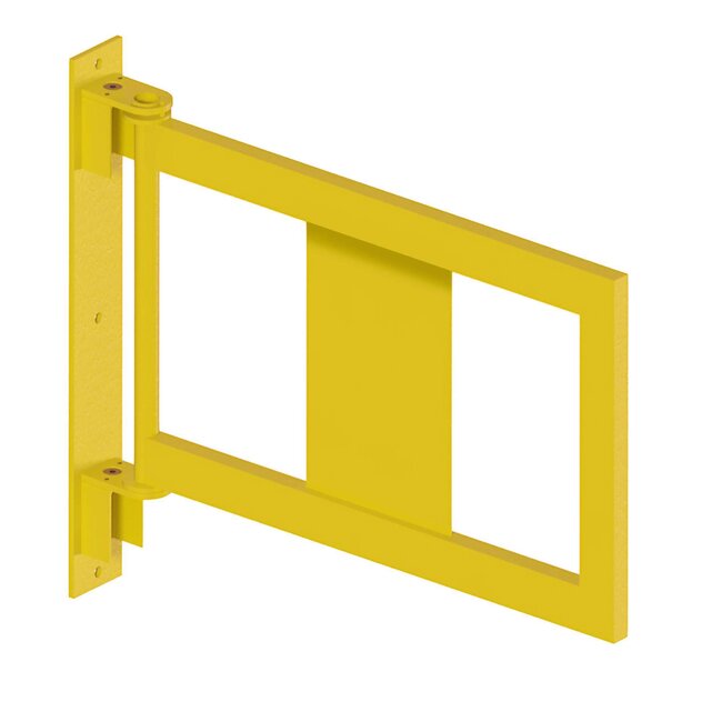 BLACK BULL Wandbeugel voor S-Line deur – gecoat – wandmontage