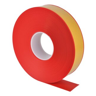 PROline ruban de marquage au sol chariot élévateur - Rouge - 50 mm - 25 m - autocolla