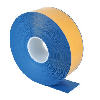 PROline ruban de marquage au sol chariot élévateur - bleu - 75 mm - 25 m - autocolla