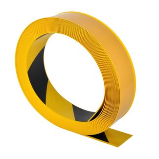 PROline ruban de marquage au sol chariot élévateur - jaune/noir - 50 mm - 10 m - autocolla