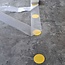 PROline marquage au sol à  points sur rouleau - jaune - Ø 75 mm - 25 m - autocollant