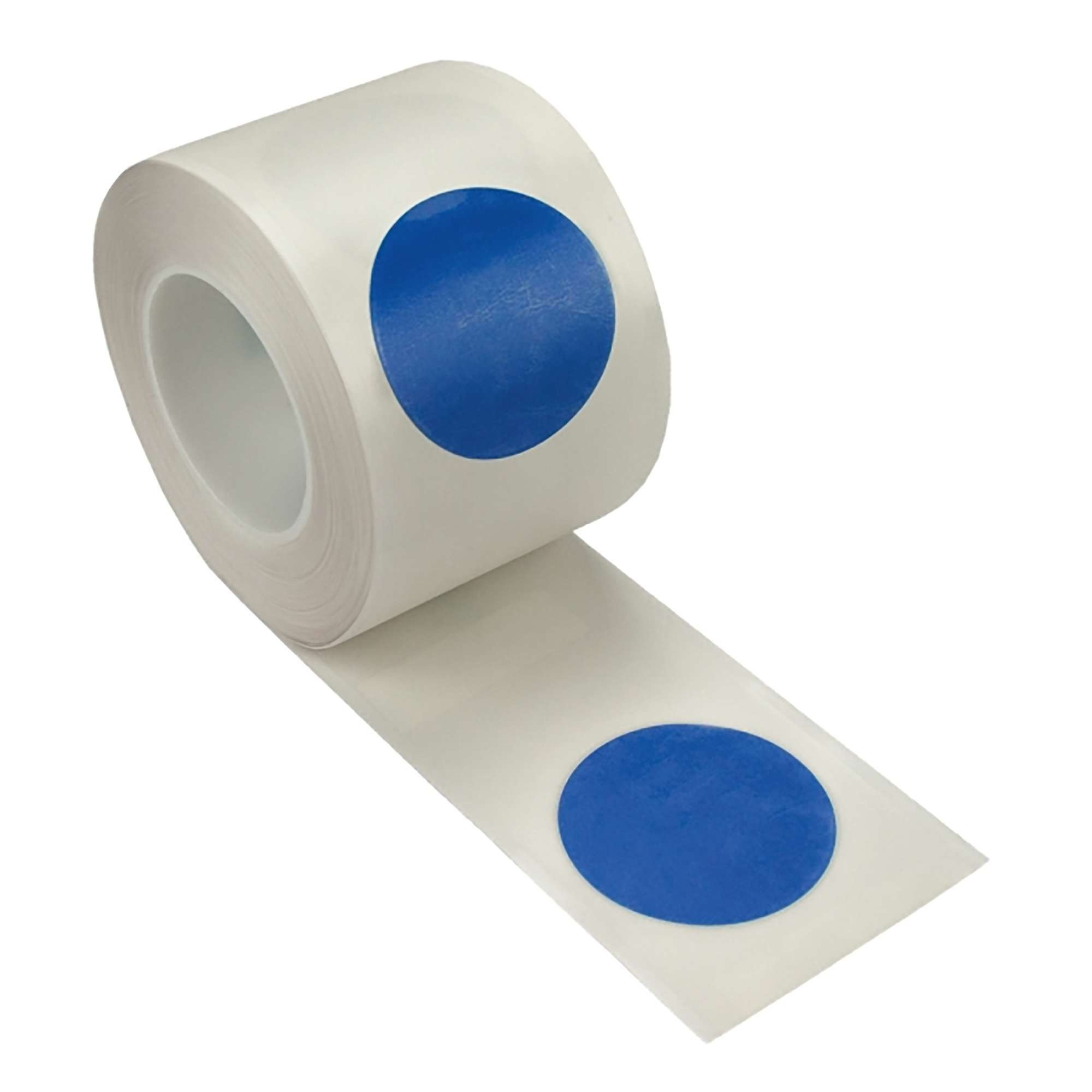 PROline stippen vloermarkering op rol - blauw - Ø 75 mm - 25 m ...
