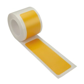 PROline marquage au sol à  bandes sur rouleau - jaune - 75 mm - 10 m - autocollant