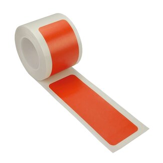 PROline marquage au sol à  bandes sur rouleau - rouge - 75 mm - 25 m - autocollant