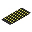 TOPSTOP Ralentisseur pour pistes cyclables – noir/jaune – modulaire