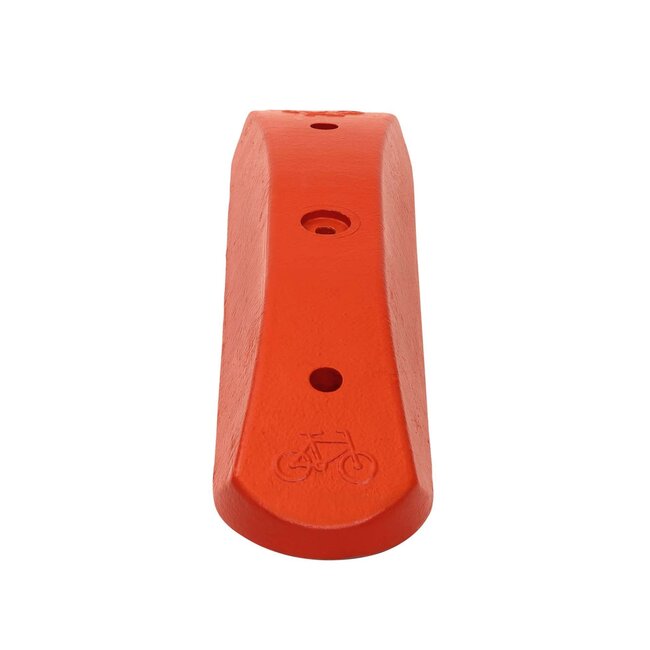 LaneGuard Séparateur de piste cyclable LaneGuard, pour chevilles, rouge, avec filetage