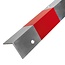 MORION protège-angle aluminium – avec bandes réfléchissantes – 50 × 50 mm – 1500 mm