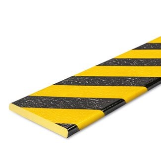 MORION randbescherming – 100 × 10 mm – 1000 mm – geel/zwart – zelfklevend