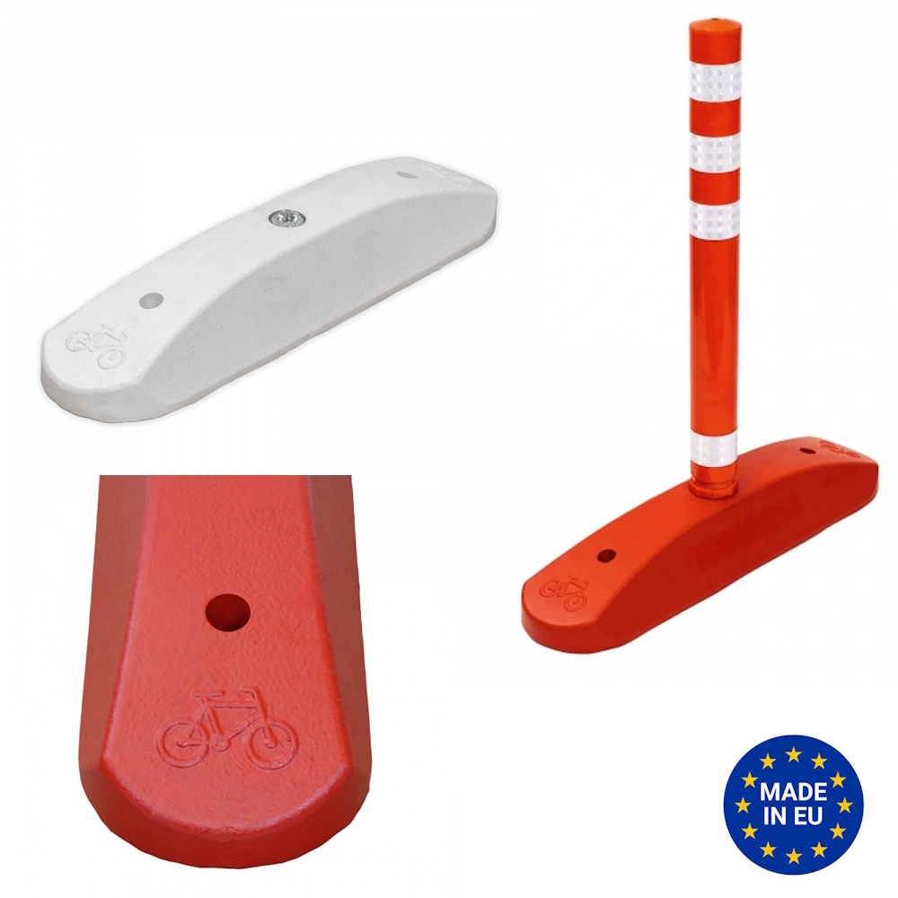 Laneguard Fietspadafscheiders