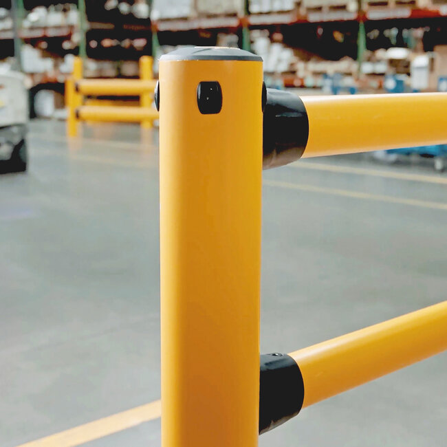 BLACK BULL FLEX Barrière de Sécurité Flexible S-Line pour Entrepôt et Logistique