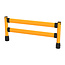 BLACK BULL FLEX Kit de Base L-Line Barrière de Sécurité Flexible pour Entrepôt et Logistique