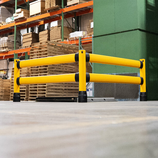 BLACK BULL FLEX L-Line Basisset Flexibel Veiligheidshek voor Magazijn en Logistiek