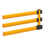 BLACK BULL FLEX Extension Droite L-Line avec Protection Basse pour Barrière de Sécurité