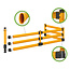 BLACK BULL FLEX L-Line avec Protection Basse Barrière de Sécurité Flexible pour Entrepôt et Logistique