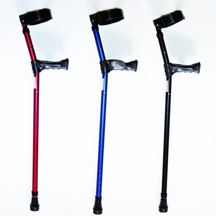 Elleboogkrukken anatomisch handvat gesloten manchet Setje