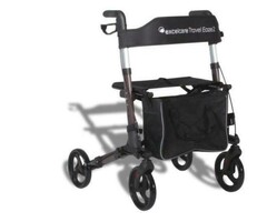 Excelcare Travel Eaze 2 Rollator Coffee Brown