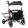 Excelcare Travel Eaze 2 Rollator Rosewood Red