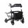 Excelcare Travel Eaze 2 Rollator Ebony Black
