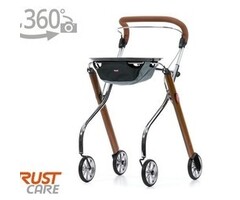 Rollator Trust Care Let's Go Indoor Teak