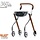 Rollator Trust Care Let's Go Indoor Teak