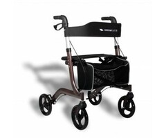 Excel Caremart EZ-Lite Rollator Macadamia Brown