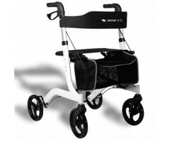 Excel Caremart EZ-Lite Rollator Salt White