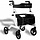 Excel Caremart EZ-Lite Rollator Salt White