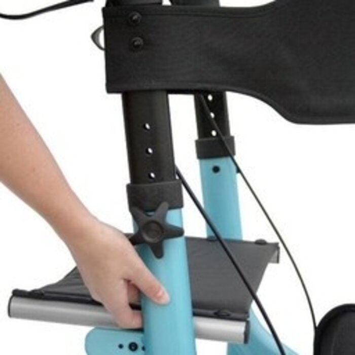 Caremart EZ-Lite Rollator Kite Blue