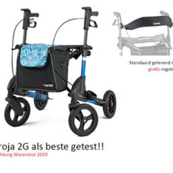Rollator Topro Troja 2G  Blauw