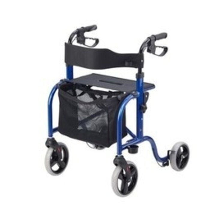 Lichtgewicht rollator Smart zonder remkabels