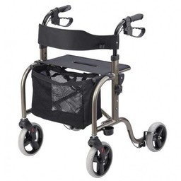 Lichtgewicht rollator Smart zonder remkabels