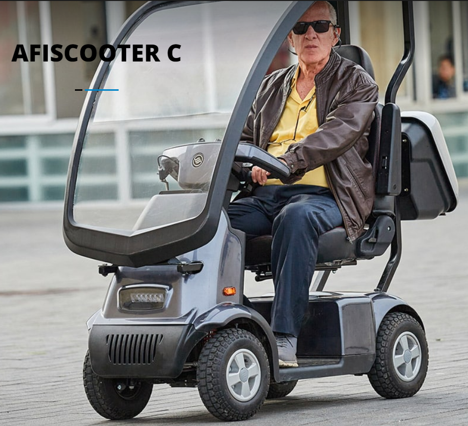 Scootmobiel Breeze C4 PLUS met overkapping