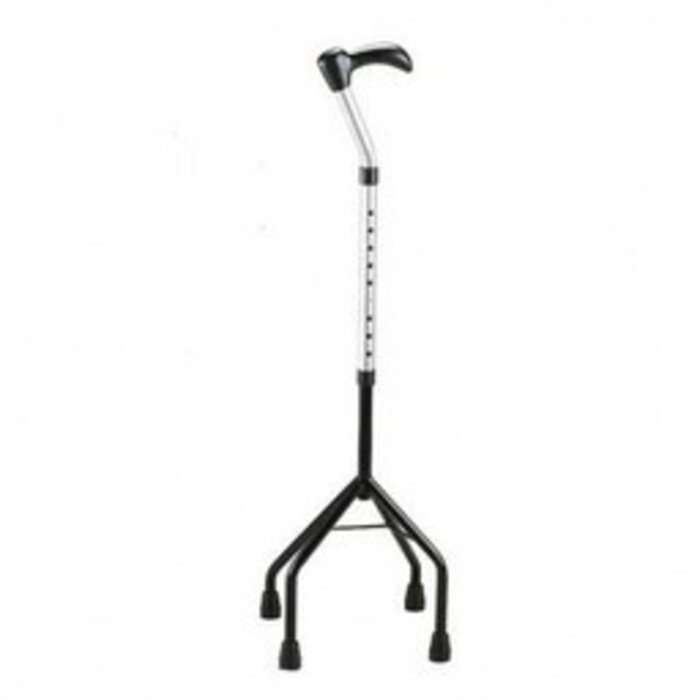 Wandelstok 4-poot verstelbaar