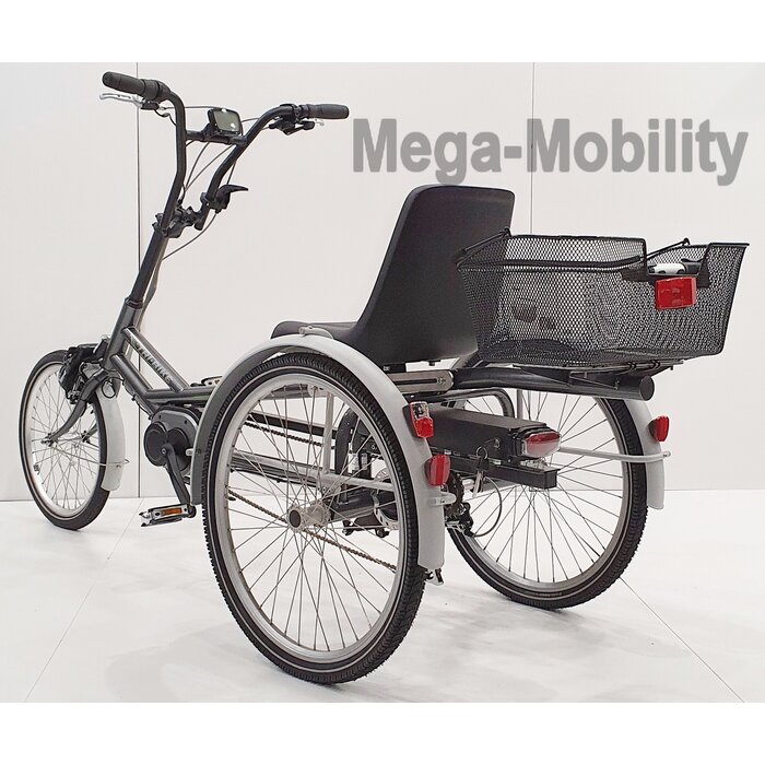 Y-Frame elektrische Driewielfiets Tri-bike (Model 2021)