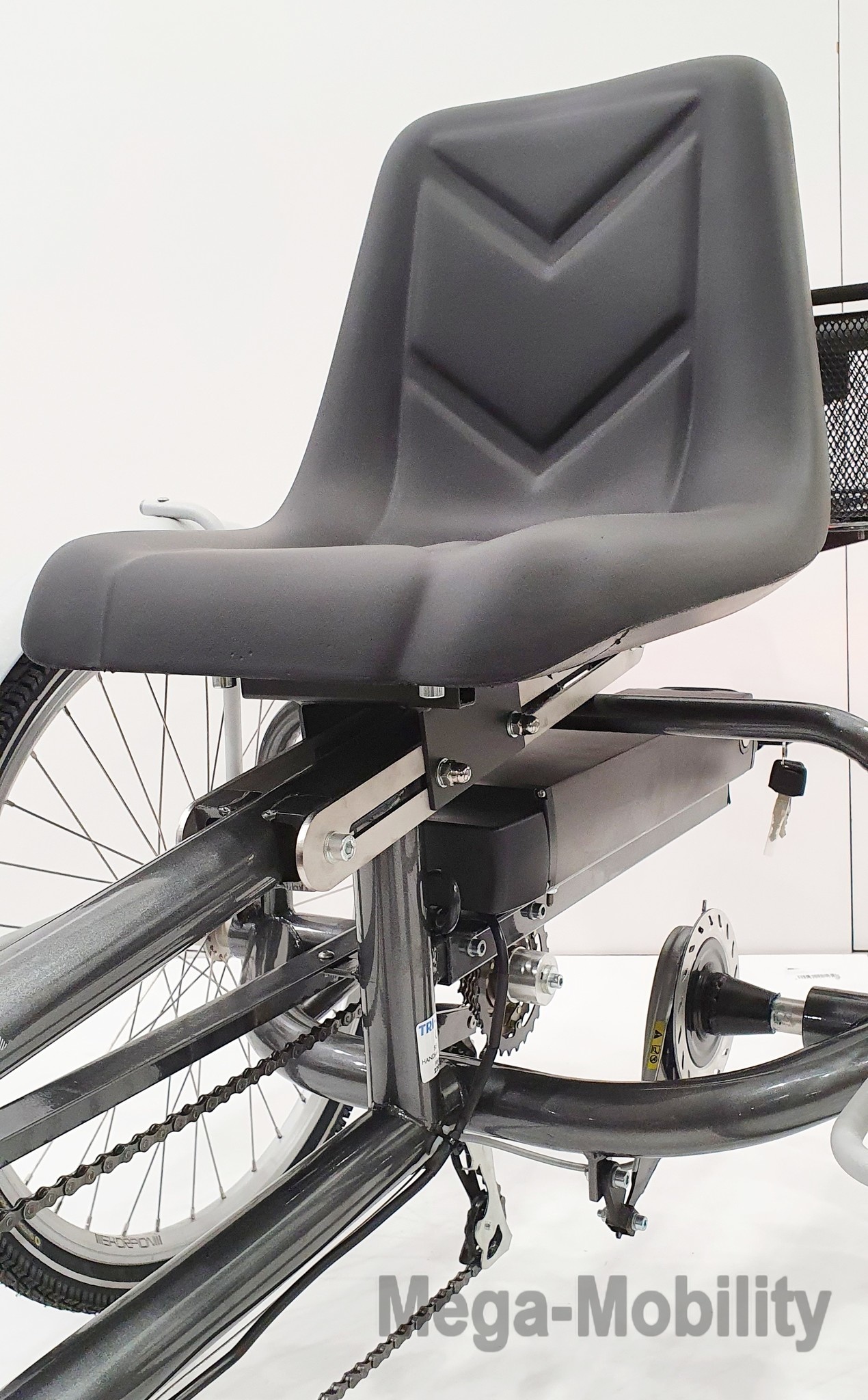 Y-Frame elektrische Driewielfiets Tri-bike (Model 2021)