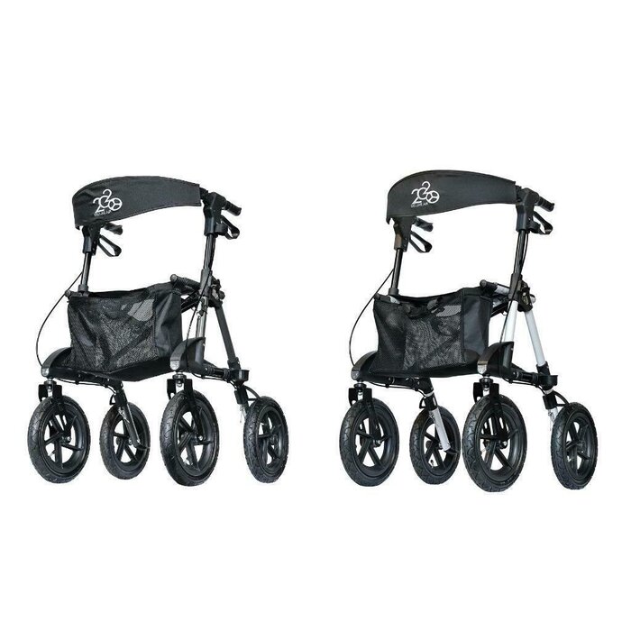 Rollator Deluxe Air met luchtbanden