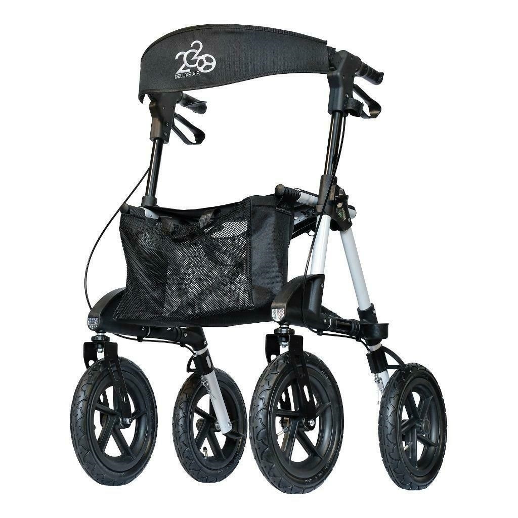 Rollator Deluxe Air met luchtbanden