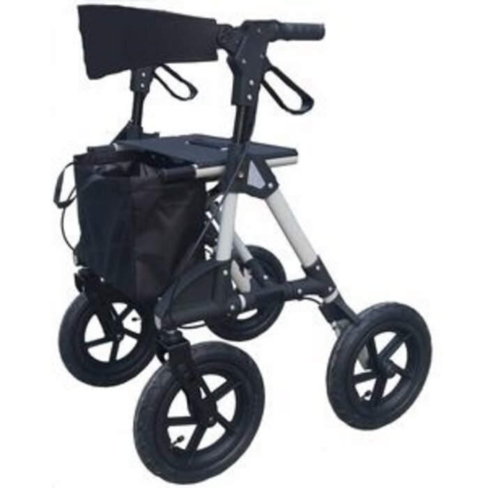 Rollator Deluxe Air met luchtbanden