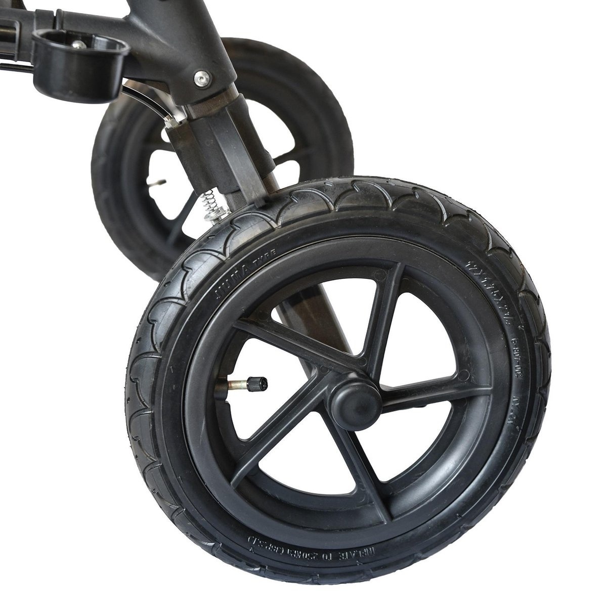 Rollator Deluxe Air met luchtbanden