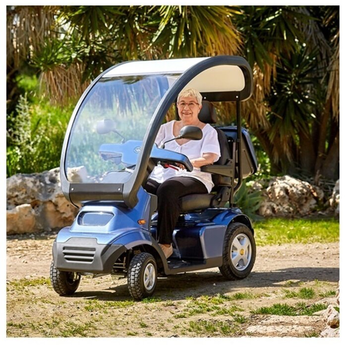 Scootmobiel Breeze S4 met overkapping