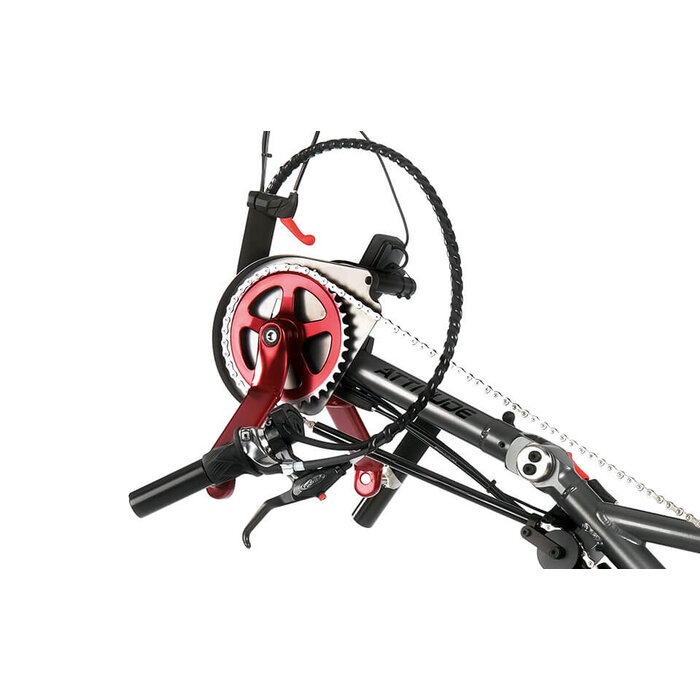 Attitude Hybrid AANKOPPELFIETS