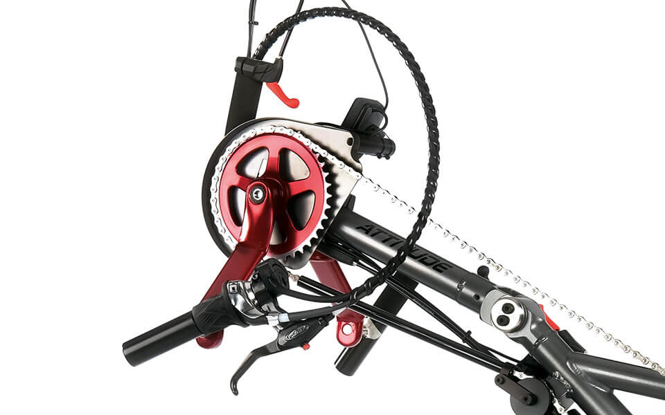 Attitude Hybrid AANKOPPELFIETS