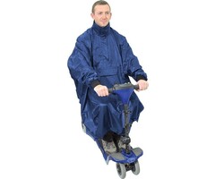 regenjas scootmobiel - met mouwen