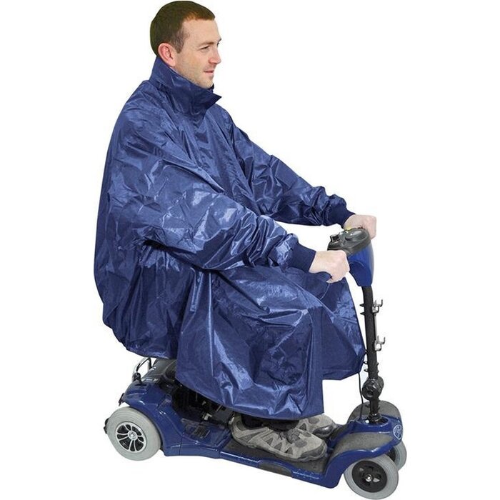 regenjas scootmobiel - met mouwen