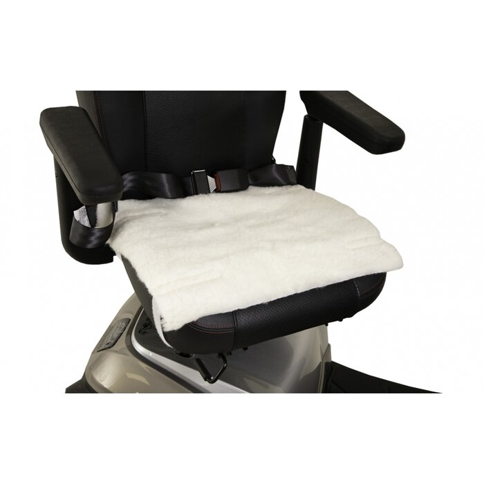 Schapenvacht voor rolstoel - zitting