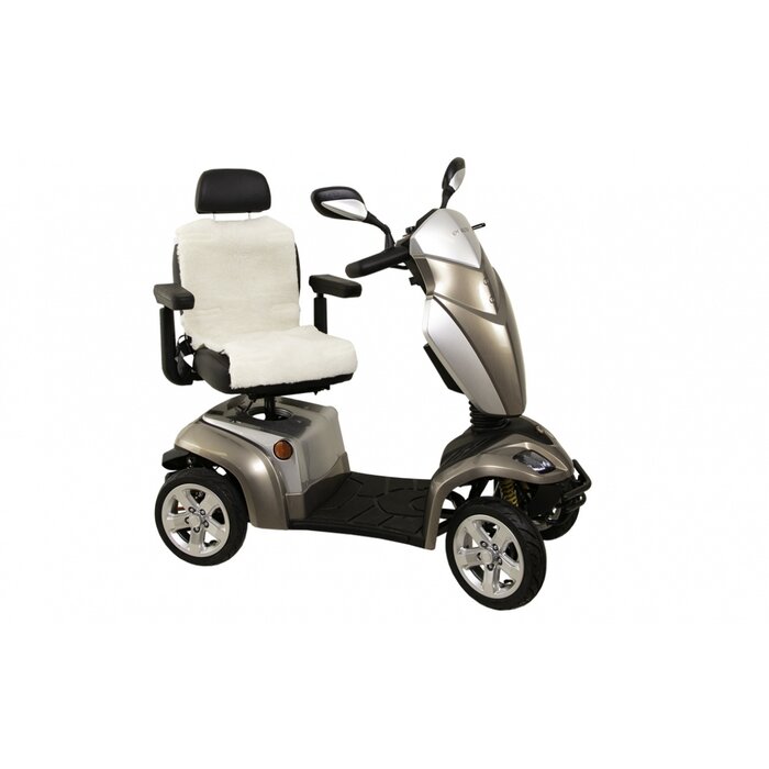 Schapenvacht voor rolstoel - rug / zitting