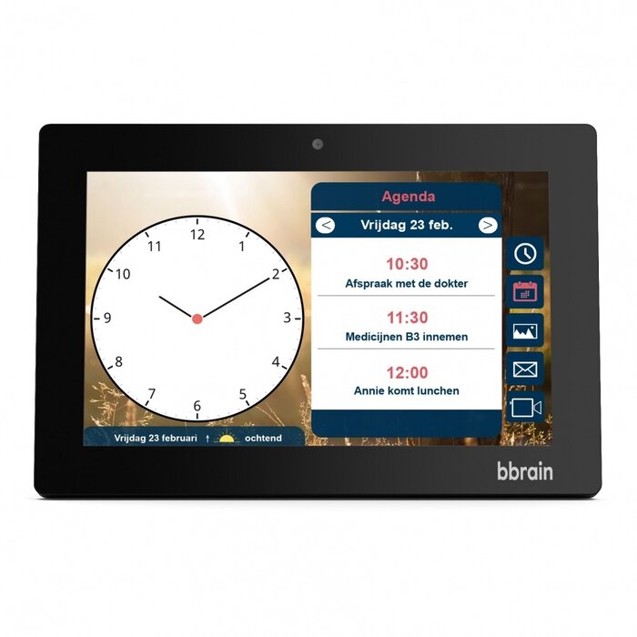 Family G2 kalenderklok