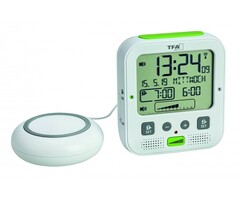 Radiografische wekker met trilalarm