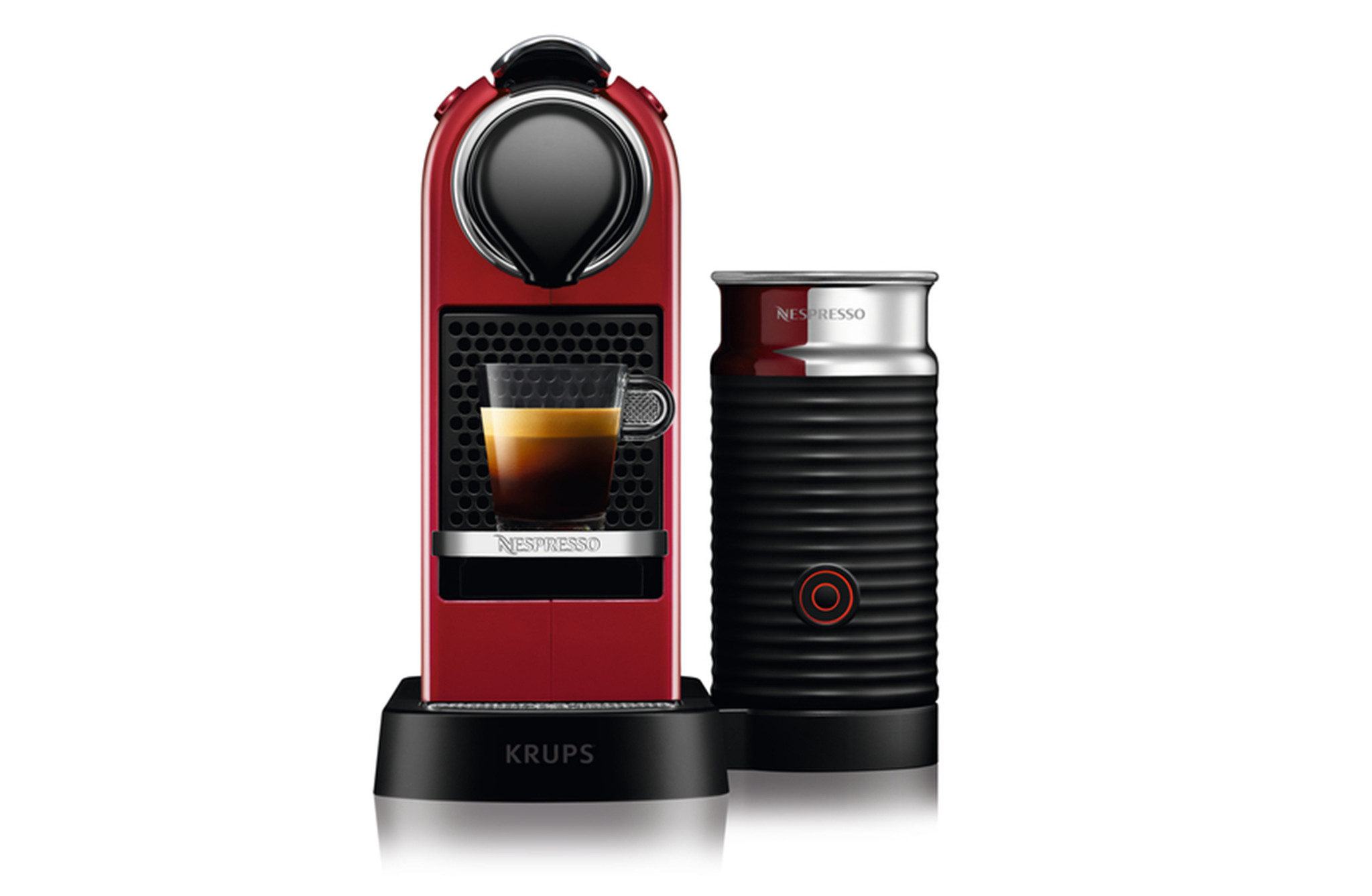 Krups Nespresso Citiz \u0026 Milk Rood 